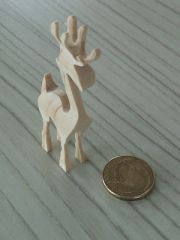 Compound Cut Reindeer