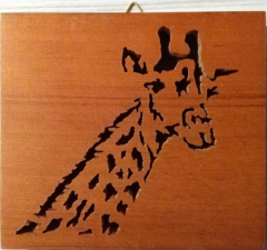 Giraffe Plaque