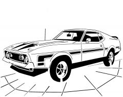 1971 Mach 1 Mustang
