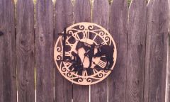 Cowboy clock