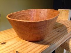oak bowl