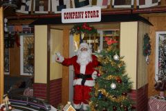 Entrance to store and sign