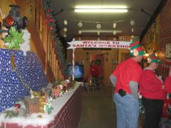 Christmas show sign