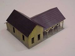 section house1/48th scale 1/4 inch to foot