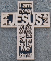 wordart cross