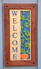 Welcome Sign -Autumn 1