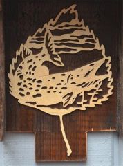 Pike In A Leaf