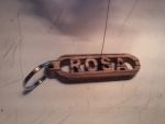 rosa keychain