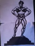 muscle woman