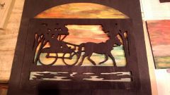 Amish buggy scene
