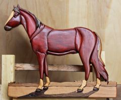 Red horse
