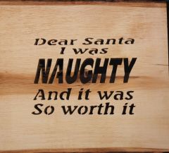 Naughty santa