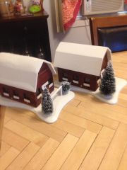Christmas Barn Music Boxes