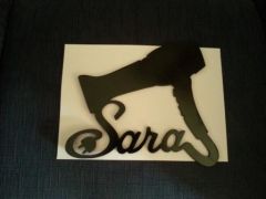 Hairdresser Plaque