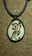 panther tagua necklace