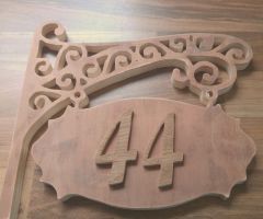 Small house plaque