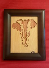 6. Elephant - plywood