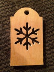 Snowflake tag
