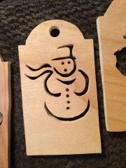 Snowman tag