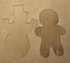 Snowman And Gingerbread Man
