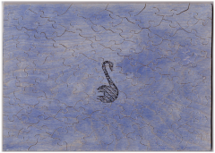 Dante's Inferno - Dante Running From the Three Beasts jigsaw puzzle - back