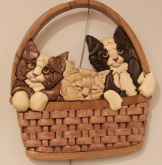 Cat In basket 1