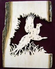 Pheasant in Basswood