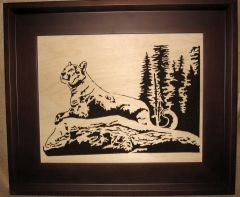 Cougar on Bluff
