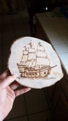 burn ship