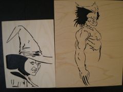 Wicked witch and Wolverine