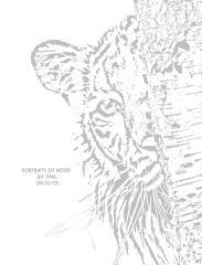 tiger behind tree 1