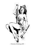 Firewoman Pin Up