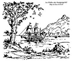 Ship in Cove