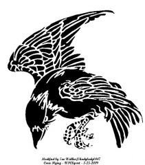 Crow Flying