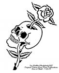 Rose and Skull