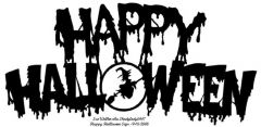Happy Halloween Sign