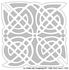 Celtic Knot Trivet 2