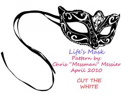 Life's Mask (Wall Hanging)