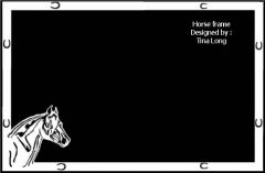 Horse frame