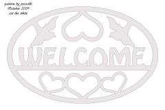 Hearts and Dove Welcome
