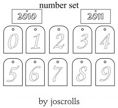 Number and Date set