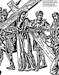 Jesus Carrying the Cross (cropped)