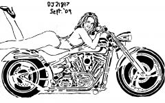 bikebiker chick