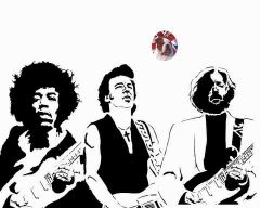 Hendrix, Springsteen, Clapton