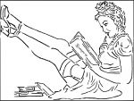 Girl reading