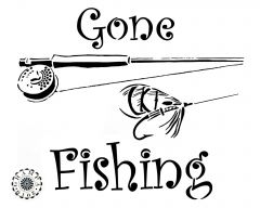 Fishing sign