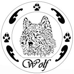 Wolf Plate 1 of 3