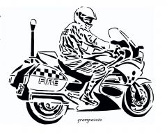 Fire And Rescue Motorbike
