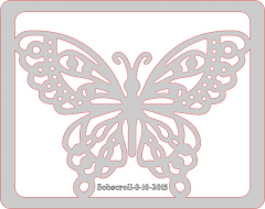 Butterfly framed 2