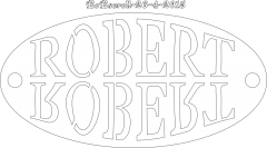 Name Tag Robert